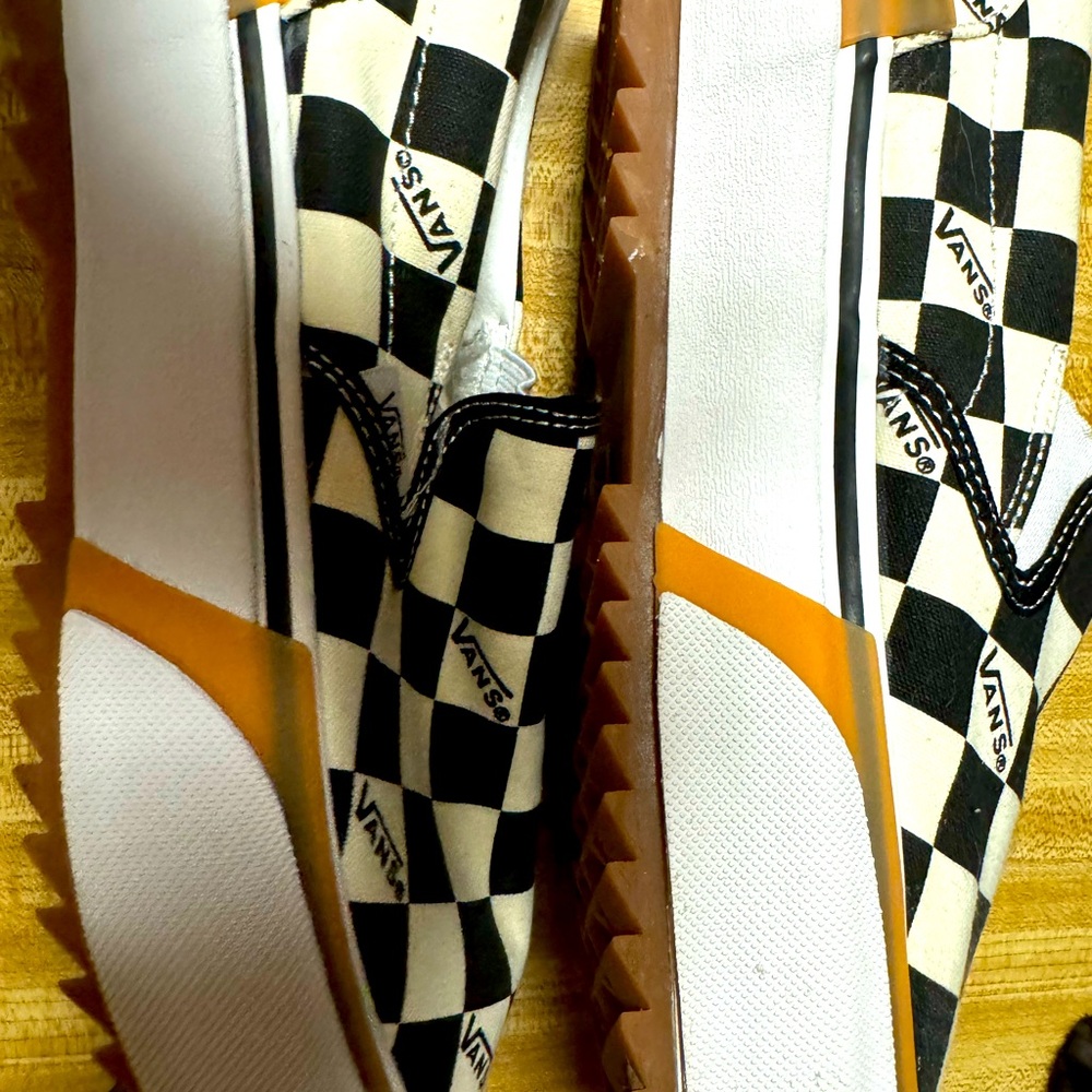Vans Checker Stacked Platform